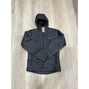 Patagonia Women's Nano Puff Hoody Jacket, Black, Size Medium, NWT